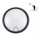 Plafón LED superficie Redondo Ø170x57mm Negro 8W IP54 con Sensor