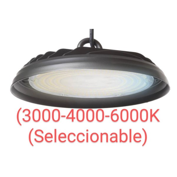 Campana LED UFO 50W 6000Lm, CCT Seleccionable