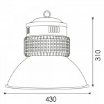 Campana LED industrial ECO 150W 18000Lm