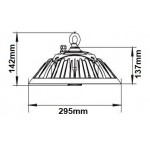 Campana LED UFO 100W 17000Lm Regulable 1-10V 60000h 5 años Garantia