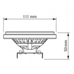 Lámpara LED AR111 Eco G53 12W 12V 30º