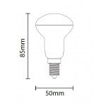 Lámpara LED Reflectora R50 E14 5W CRI90