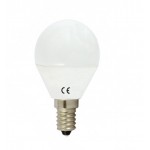 Lámpara LED Esferica E14 9W Opal