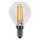 Lámpara LED Esferica Clara E14 4W Filamento