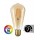 Lámpara LED Edison ST58 Gold E27 7,5W Filamento 2500ºK CRI90 Regulable