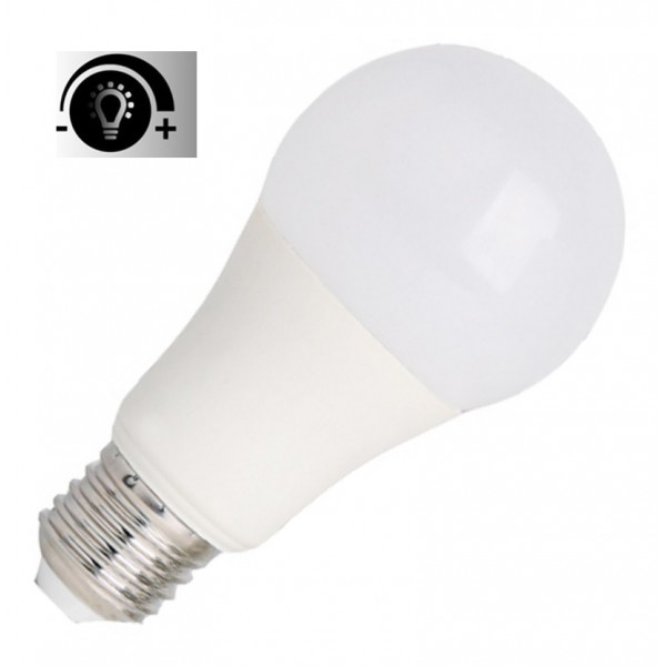 Lámpara LED Standard A65 E27 12W Regulable