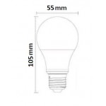 Lámpara LED Standard A55 E27 6W