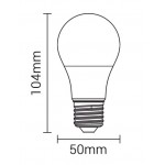 Lámpara LED Standard A50 E27 7W Profesional