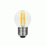 Lámpara LED Esferica Colores E27 4W Filamento