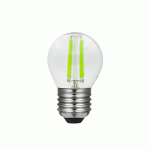 Lámpara LED Esferica Colores E27 4W Filamento