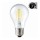 Lámpara LED Standard Clara E27 Filamento 8W 1000lm Regulable