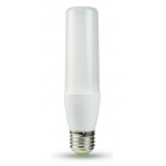 Lámpara LED Tubular T38 Opal E27 12W
