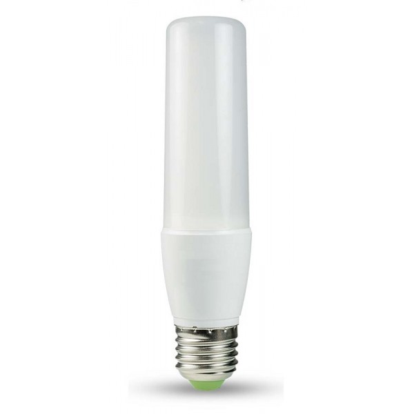 Lámpara LED Tubular T38 Opal E27 12W