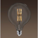 Lámpara LED Globo 125mm Clara E27 10W Filamento Trenzado 2200ºK Regulable