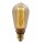 Lámpara LED Edison ST64 Gold E27 3,5W Filamento 1800ºK Filamento ZZ regulable