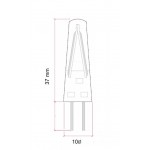 Lámpara LED G4 2,2W COB