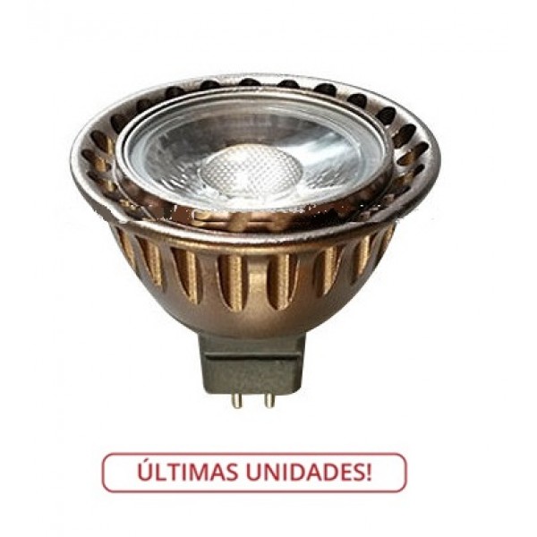 Lámpara LED GU5,3 MR16 COB 3W