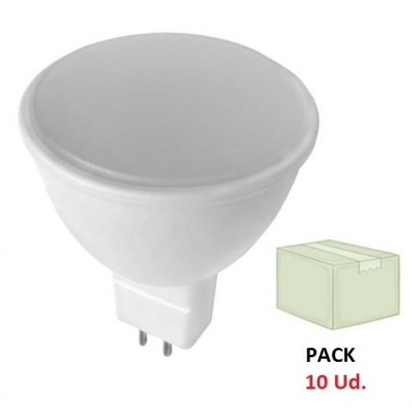 Lámpara LED GU5,3 MR16 SMD 5W 110º, Caja de 10 ud x 2,00€/ud