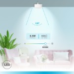 Módulo LED ES50 Mini 50X20mm 6,5W 120º