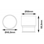 Módulo LED ES50 50X67mm 15W 36º CRI92