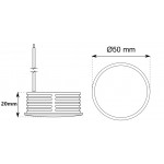 Módulo LED ES50 Mini 50X20mm 6,5W 60º