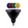 Lámpara LED PAR38 E27 15W 230V, colores