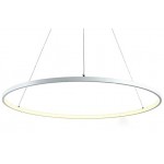 Lámpara Colgante Circular Aluminio ANELL 600mm LED 27W con cable y florón, en Blanco, Negro ó Dorado