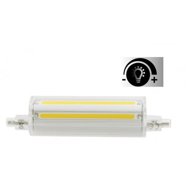 Lámpara LED R7s 118mm diámetro 28mm 230V 14W 1840Lm Regulable