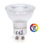 Lámpara LED GU10 COB Cristal 6W 120º Retro CRI95