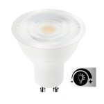 Lámpara LED GU10 SMD 7W 100º Regulable