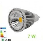 Lámpara LED GU10 COB 7W 60º