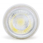 Lámpara LED GU10 COB Cristal 7W 38º Retro, Caja 10 ud x 3,60€/ud