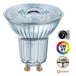 Lámpara LED GU10 PRO 9W 36º 575Lm Regulable CRI-97