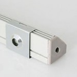 Grapa sujeción para perfil aluminio anodizado certificado PA1919A, PA1919AN