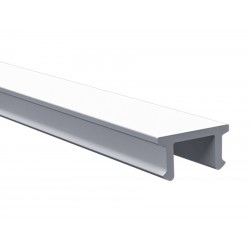 Difusor Opal Perfil Aluminio Superficie pared Cornisa PRO PSPC1836A, barra de 3 Metros