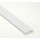 Difusor Glaseado para perfil aluminio Blanco Certificado, DGB66, tira 6 mts.