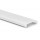 Difusor Opal para perfil PS1708, PE2308, PS1715, PE2315, PA1818, PR2117, PSC1531, PEA361115, barra 2 mts.