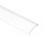 Difusor Opal Curvo Perfil Aluminio Angulo 16x16mm., barra 2 Metros