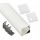 Perfil Aluminio Angulo 16x16mm. ECO para tiras LED, barra 2 Metros -Completo