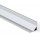 Perfil Aluminio Angulo 16x16mm. para tiras LED, barra 2 Metros