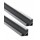 Perfil Aluminio Anodizado Angulo Plata 18x18mm. para tiras LED, 6mts (2 tramos de 3 Metros)