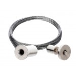 Suspensión Cable para Perfil Aluminio anodizado PR60