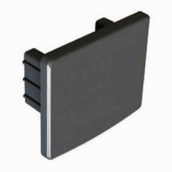 Tapa Final Negro para Perfil Aluminio Superficie LINE PS1815N