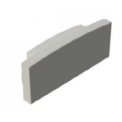 Tapa Final Gris para perfil superficie PS2309P