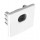 Tapa Final Salida Cable Blanco para Perfil Aluminio Superficie LINE PS1815B
