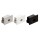 Tapa Final salida cable para perfil anodizado PS1611A, PS1611AB, PS1611AN, Gris, Blanco ó Negro