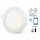 Downlight panel LED Redondo 220mm Blanco 18W SMART CCT WIFI, para Smartphone y control voz