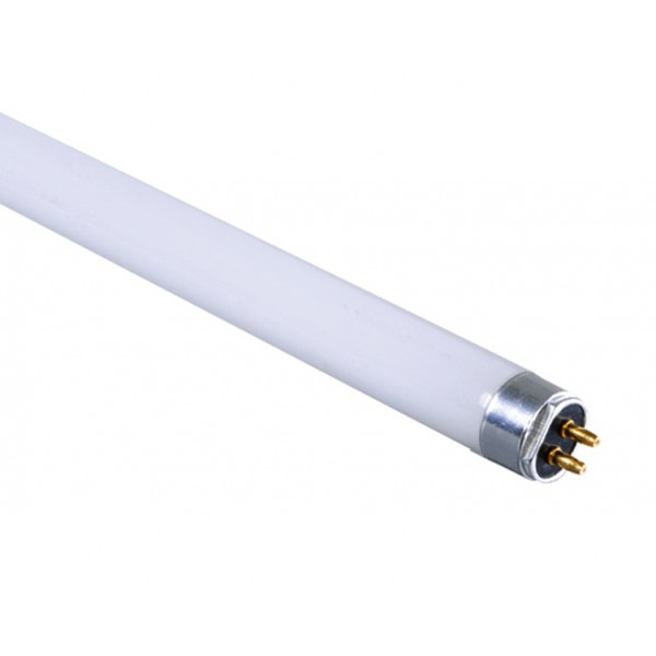 Tubo LED T5 550mm Cristal 8W Blanco Neutro, conexión 2 lados