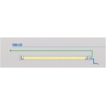 Tubo LED T8 1500mm Aluminio 24W Conexión Un Lateral, Pack 10ud x 9,90€