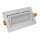 Foco Rectangular empotrar LED Samsung 15W IP65 185x100mm Flicker Free